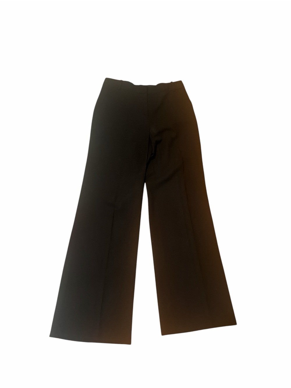 J.Crew Hutton Black Wide Leg Trousers Career Work Pants Minimal Chic - Picture 2 of 4